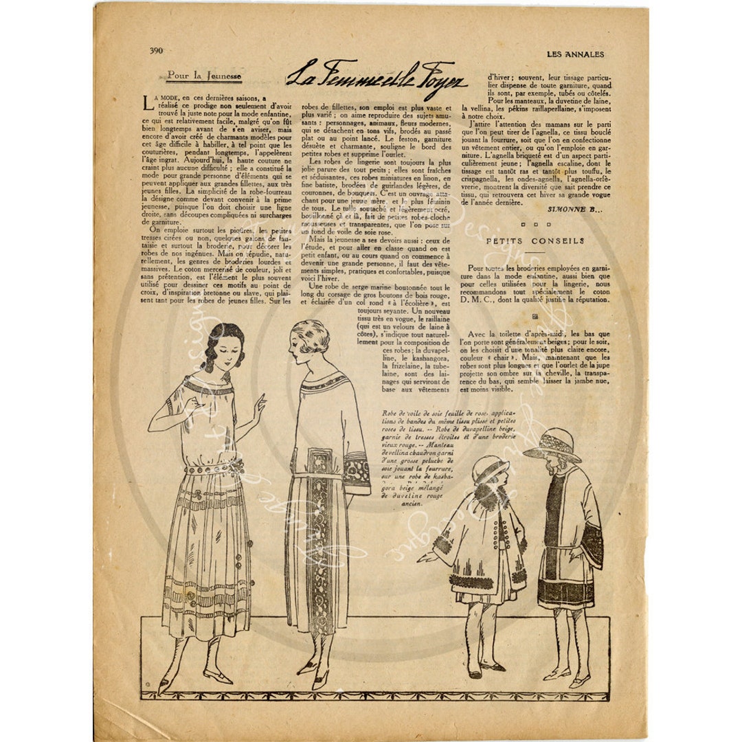 Vintage French Newspaper Page Digital Instant Download for Scrapbooking,  Jewelry Making, Collage - Etsy