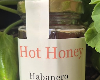 Mit Habanero infundierter Heißer Honig