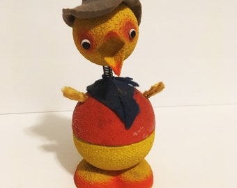 Antique German Nodder Paper Mache Bunny Rabbit Candy Container - Etsy