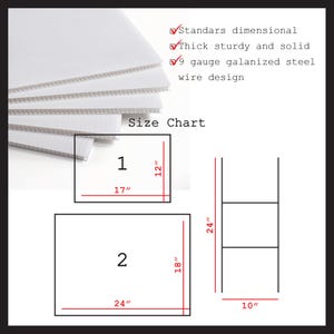 K&ouml;nnte beinhalten: Eine Gr&ouml;&szlig;entabelle f&uuml;r zwei verschiedene Gr&ouml;&szlig;en von Gartenschildern. Die Tabelle zeigt die Abmessungen des Schildes und des St&auml;nders. Gr&ouml;&szlig;e 1 ist 17 Zoll mal 12 Zoll und der St&auml;nder ist 24 Zoll hoch und 10 Zoll breit. Gr&ouml;&szlig;e 2 ist 24 Zoll mal 18 Zoll und der St&auml;nder ist 24 Zoll hoch und 10 Zoll breit.