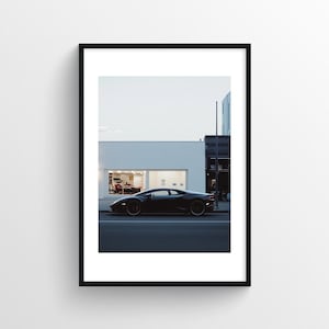 Lamborghini Aventador Digital Print | Luxury Supercar Photography | Modern Automotive Wall Art | Sleek Car Decor