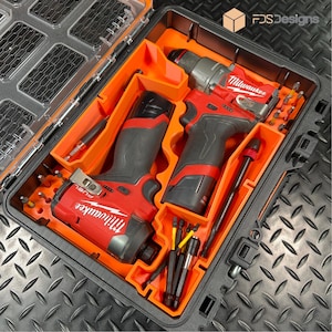 Ridgid Pro Gear 2.0 Insert for the Milwaukee M12 Impact Driver/Drill (3453-20 & 3404-20).**INSERT ONLY** image 1