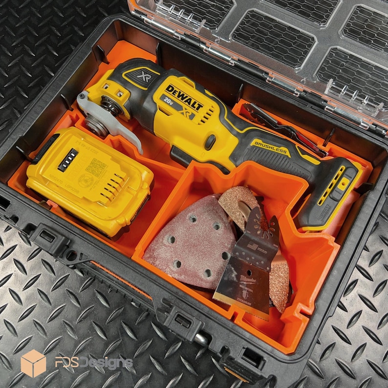 Ridgid Pro Gear 2.0 Insert for the Dewalt Multi-Tool (Model# DCS354B & DCS356B).**INSERT ONLY** image 1