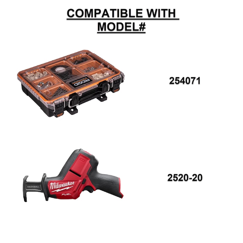 Ridgid Pro Gear 2.0 Insert for the Milwaukee M12 Hackzall (2520-20).**INSERT ONLY** image 2