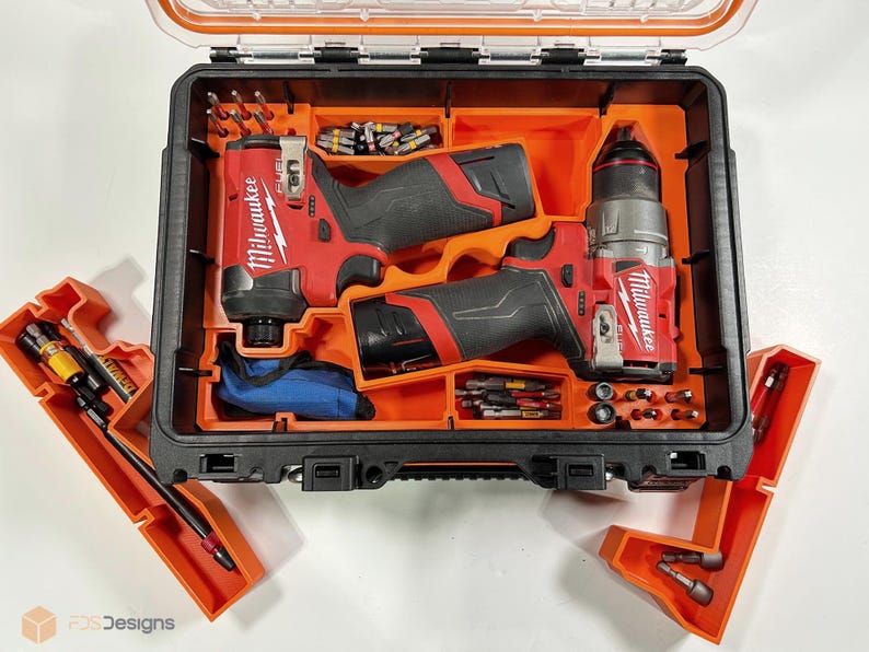 Ridgid Pro Gear 2.0 Insert for the Milwaukee M12 Impact Driver/Drill (3453-20 & 3404-20).**INSERT ONLY** image 9