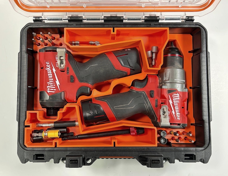 Ridgid Pro Gear 2.0 Insert for the Milwaukee M12 Impact Driver/Drill (3453-20 & 3404-20).**INSERT ONLY** image 3