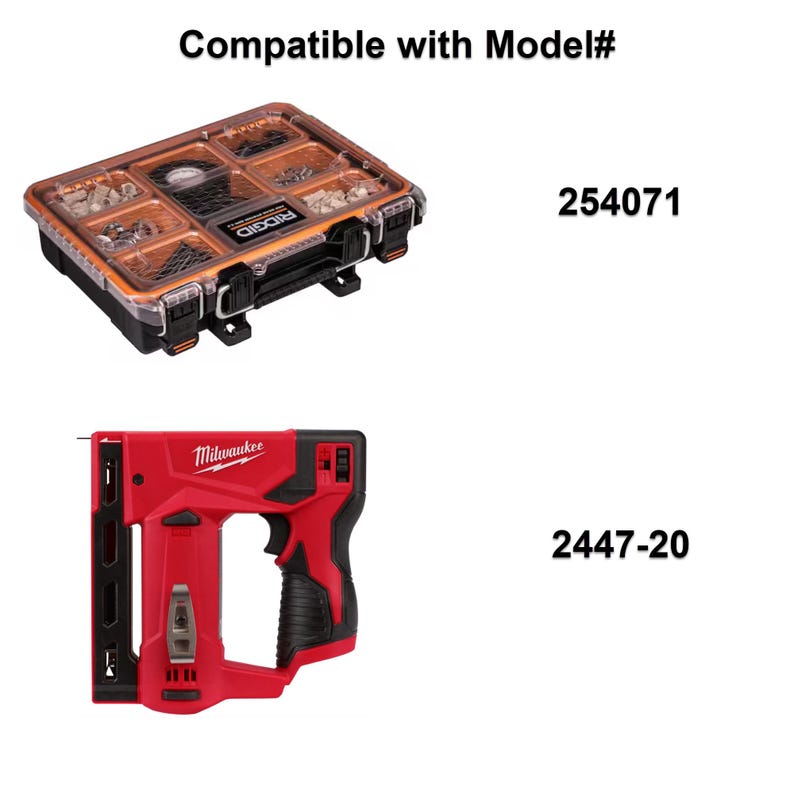 Ridgid Pro Gear 2.0 Insert for the Milwaukee M12 Crown Stapler (2447-20).**INSERT ONLY** image 2