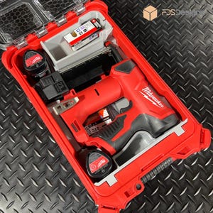 Milwaukee Packout Insert for the M12 Pin Nailer Insert (Model# 2540-20) **INSERT ONLY**