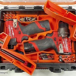 Ridgid Pro Gear 2.0 Insert for the Milwaukee M12 Impact Driver/Drill (3453-20 & 3404-20).**INSERT ONLY** image 10