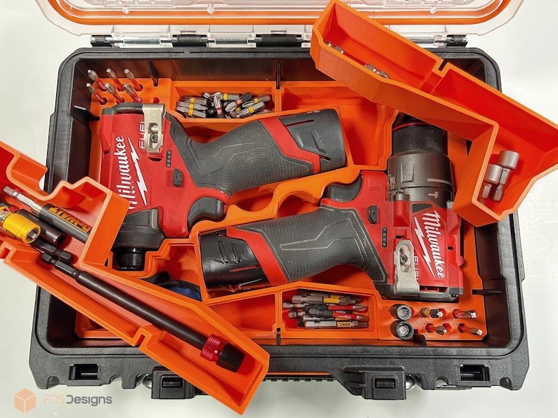 Ridgid Pro Gear 2.0 Insert for the Milwaukee M12 Impact Driver/Drill (3453-20 & 3404-20).**INSERT ONLY** image 10