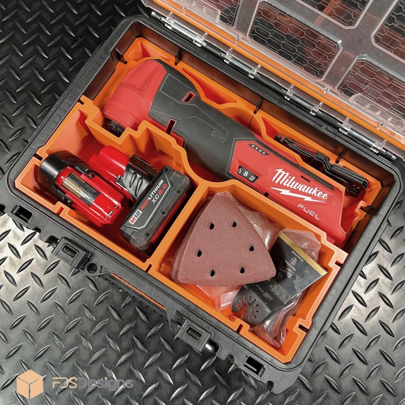 Ridgid Pro Gear 2.0 Tool Insert for the Milwaukee M12 Oscillating Multi-Tool (2526-20).**INSERT ONLY** image 1