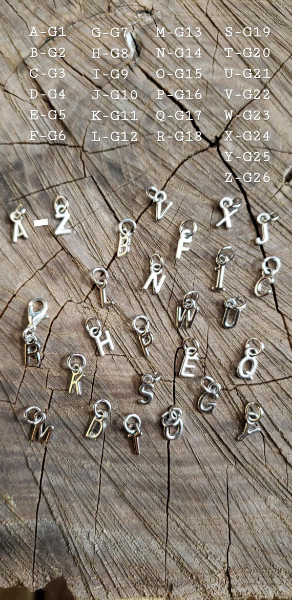 Silver Autism Awareness Bangle Customize It With An Initial Etsy