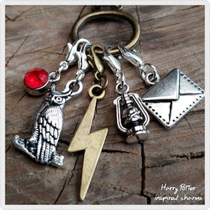 Wizard Charm Necklace Fan Fandom Cosplay House Color Gift