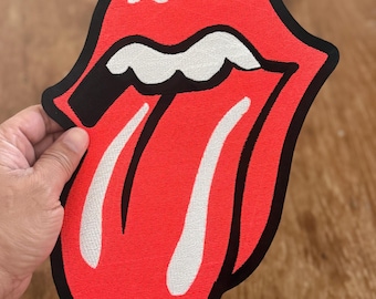 Rolling Stones 舌ロゴ パッチ 2002年製 Rolling Stones Tongue Logo