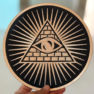 Eye of Horus Embroidery Patch: Ancient Egyptian Symbol Iron-on