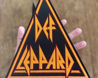 Def Leppard  Rock band Music Logo Symbol Embroidery iron-on Sew-on patches