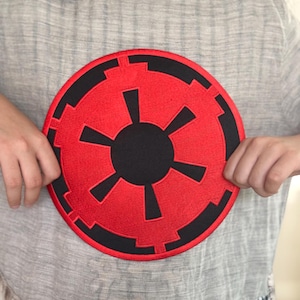Large size Empire Galactic Alliance Star wars Squadron Jedi Symbol Embroidery iron-on Sew-on patches