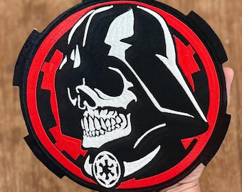 Parches termoadhesivos para coser y bordar con el símbolo de Star Wars de Darth Vader, Anakin Skywalker y el señor de las calaveras