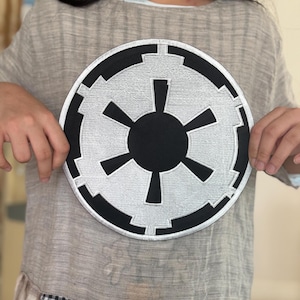 Large size Empire Galactic Alliance Star wars Squadron Jedi Symbol Embroidery iron-on Sew-on patches
