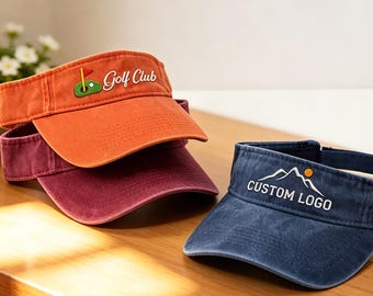Custom embroidered sun hats, text hats, logo hats, retro sun hats, women's sun hats, personalized beach hats, summer hats,sport hat