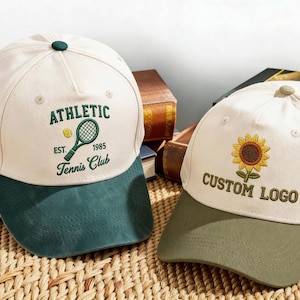 Anpassad truckerkeps, truckerkeps i vintagestil från 90-talet, hattar med personlig text och broderi, pappahatt, logotyphatt, festhatt, anpassad hatt, present till henne