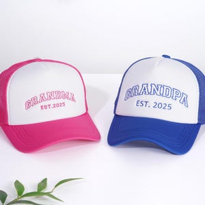 Custom embroidered hat words, embroidered text, 3D text, logo, personalized sponge hat, bachelor party, group activities, new parents gifts