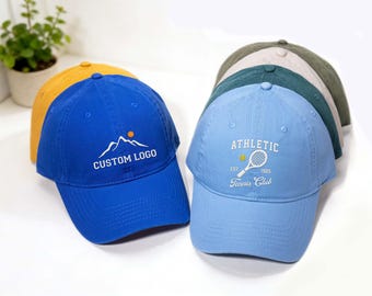 Custom Embroidered Cotton Baseball Hat,Personalized Text/Logo Cap Baseball Hat,Unisex Cap,Bride,Bachelorette, Groom,Dad Cap,Sorority hat