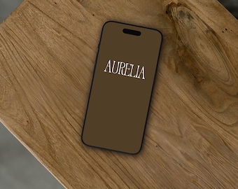 Modern and minimal iPhone Mockup: Web & mobile Design (PSD)