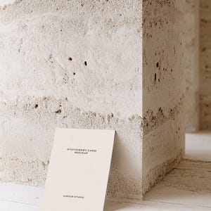 Mockup briefpapier | Mockup A4-papier | Tijdschriftmodel | Ontwerpmodel | Papieren mock-up | Modern model | Minimale mock-up