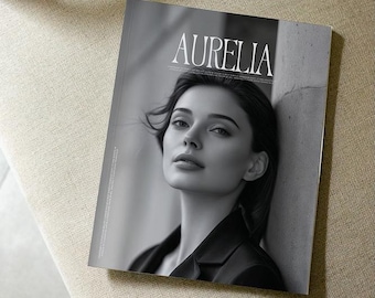 Minimal Softcover Magazine Mockup: Lifestyle catalog Branding PSD mockup