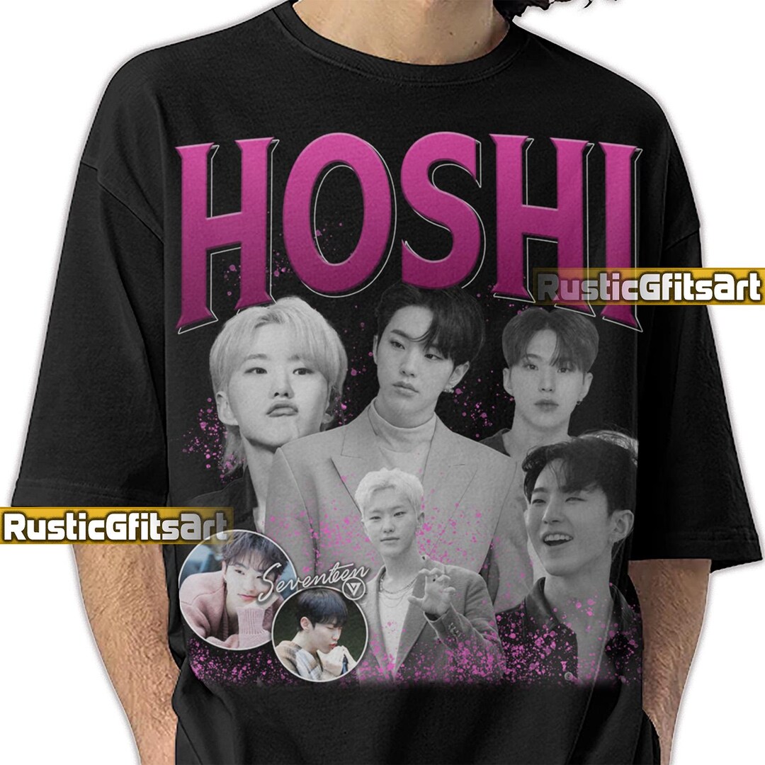 HOSHI SEVENTEEN K-POP Shirt, Kwon Soon-young 17 Kpop Concert T-shirt ...