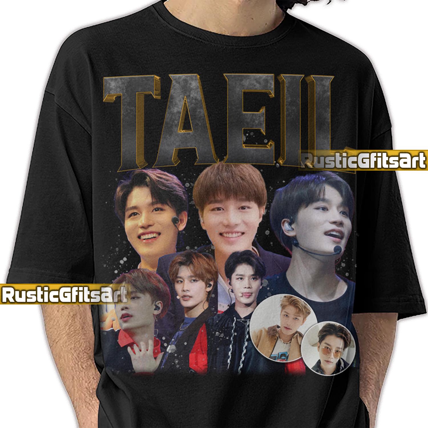 NCT 127 ポップアップ WALK Tシャツ トレカ テイル　TAEIL TAEIL NCT 127 K-POP Shirt, Taeil Nct 127 Custom T-shirt, Moon Tae