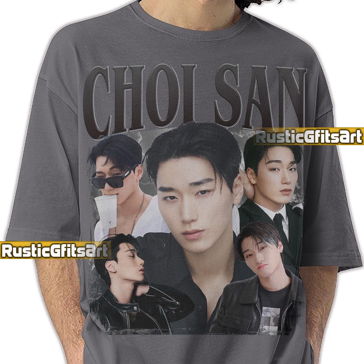 CHOI SAN ATEEZ K-pop Shirt, San Ateez Custom T-shirt, Choi San
