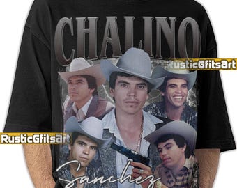 CAMISETA CHALINO SANCHEZ, Camiseta personalizada de Chalino Sanchez, Camiseta pirata vintage de Rosalino Sánchez Félix, Regalo para fanáticos de los corridos de Chalino Sanchez