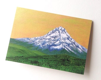 Blank Greeting Card- Mount Hood