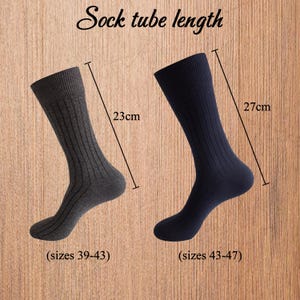 Custom Embroidery Monogrammed Socks,Premium Cotton Mens Socks,Personalized Groomsmen Socks, Bachelor Party & Wedding Favor Gift for Guys image 8