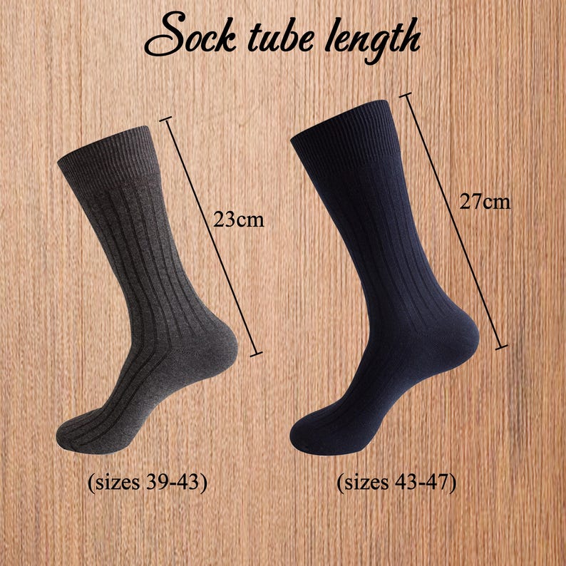 Custom Embroidery Monogrammed Socks,Premium Cotton Mens Socks,Personalized Groomsmen Socks, Bachelor Party & Wedding Favor Gift for Guys image 8