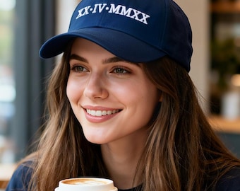 Embroidered Text baseball cap,Couple Hat,Personalized custom text logo,Unisex Cotton Baseball Cap,Mothers day gift,Christmas gift,Team hat.