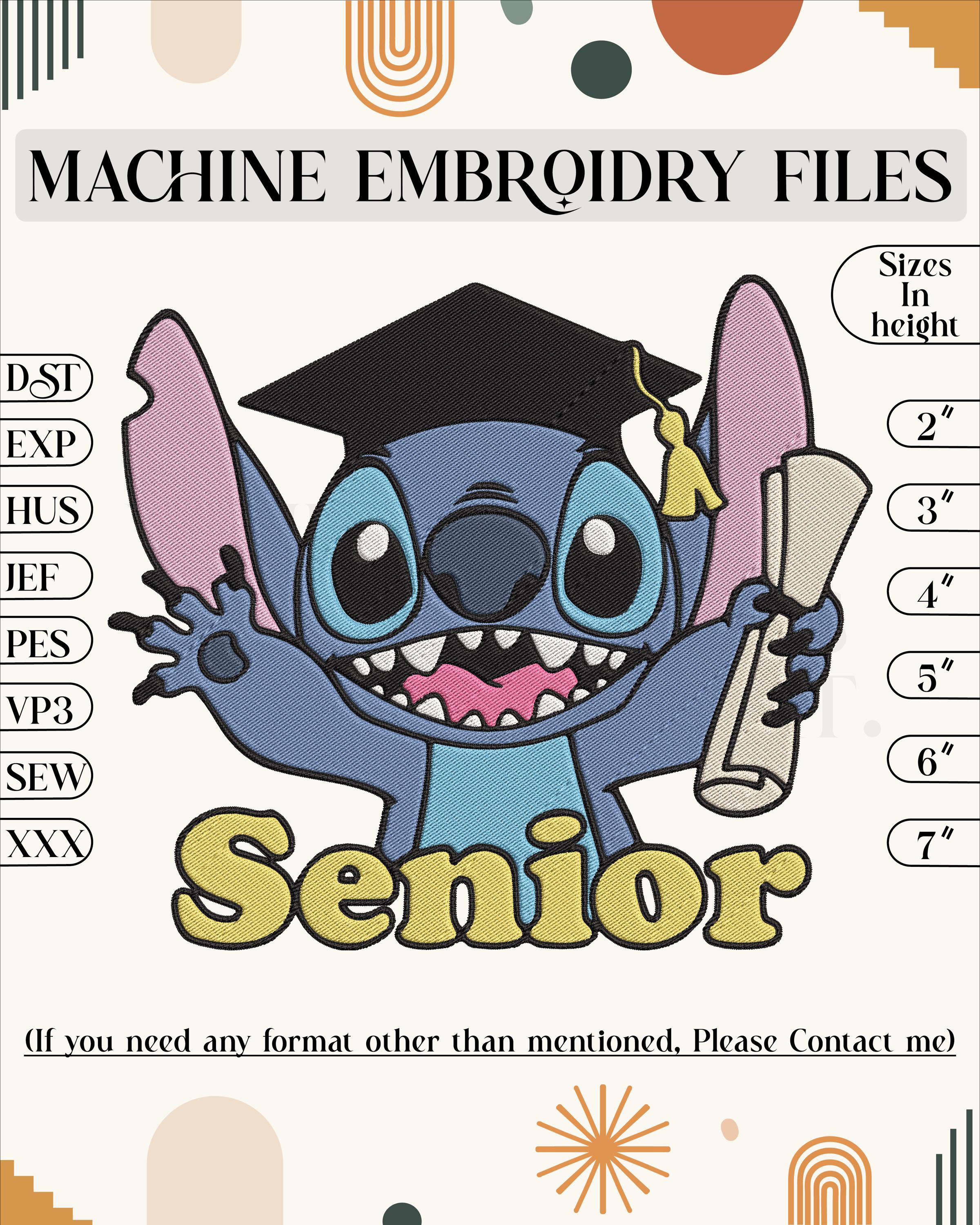 Graduate stitch - Etsy México, image size:2400x3000