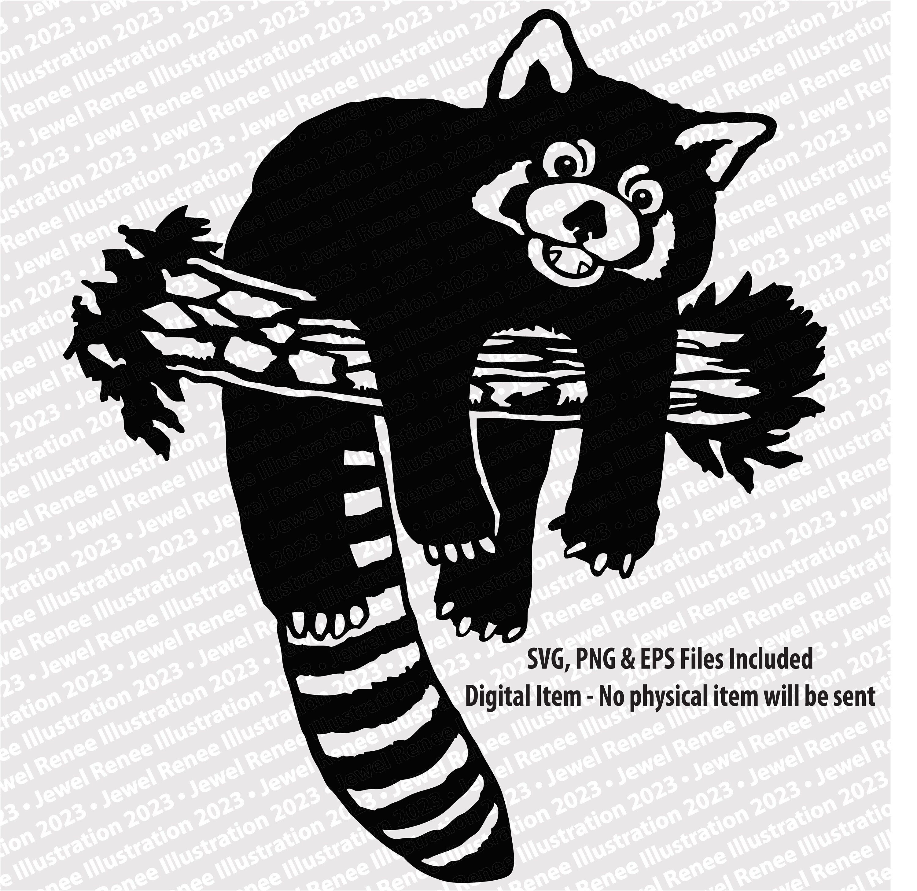 Red Panda SVG EPS PNG Instant Download Etsy