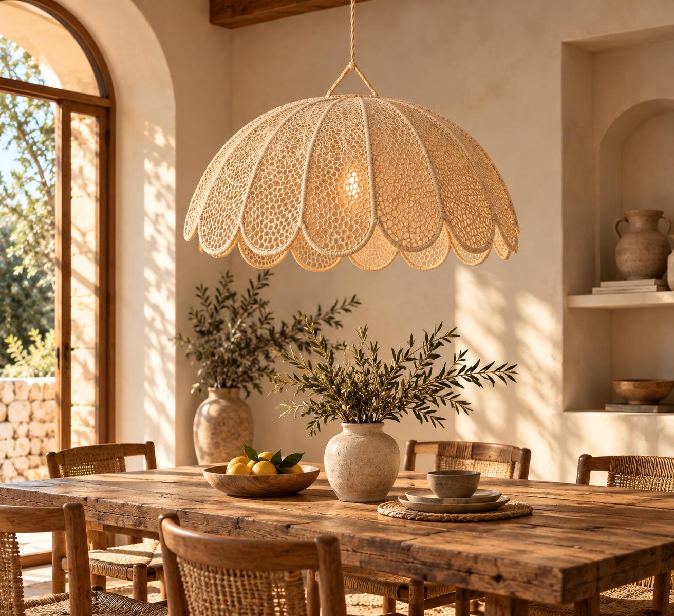 Japandi Ceiling Light - Etsy