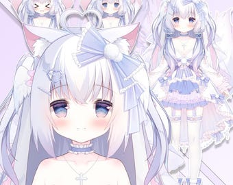 Anpassbare Live2D Premade Vtuber | Bearbeitbar & Takel | Individuell
