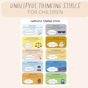 子どもにとって役に立たない思考スタイル