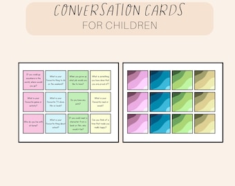 Conversation Cards for Children