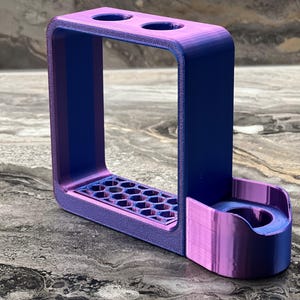 Zahnbürste und Zahnpasta Halter für Paar