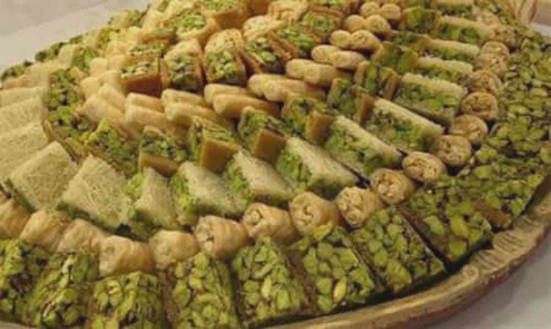 Traditional Syrian Sweets With Pistacho Nuts 500 Gr - Etsy