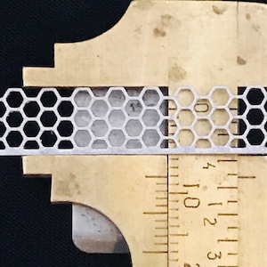 1pc sterling Honeycomb Decorative Bezel