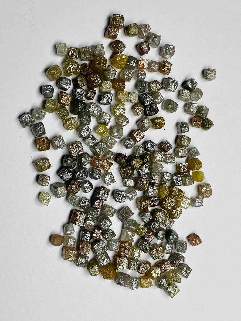 1pc 3mm-4mm each Diamond cubes one piece per order