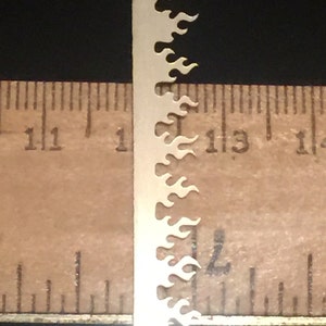 1 bisel mediano Sterling Fire de plata de ley