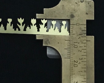 1pc brass  Brass FlowerBezel